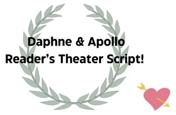 Preview of Daphne & Apollo - Greek Mythology - Reader's Theater - Grades 5 & Up!