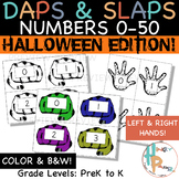 Daps & Slaps: Numbers 0-50 {Halloween Edition}