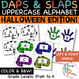 Daps & Slaps: Uppercase Alphabet {Halloween Edition}