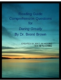 Daring Greatly by Brené Brown: Reading Guide/Discussion Questions