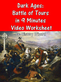 Dark Ages: Battle of Tours in 9 Minutes Video Worksheet