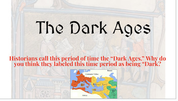 Preview of Dark Ages Introduction Notes