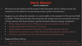 Dark Disney (Supplemental Gothic Romanticism Actvity)