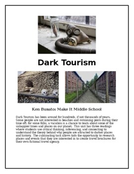 dark tourism lesson plan