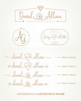 Preview of Darrel Allura Font | The Elegantly Magical Script Font for Creative Projects