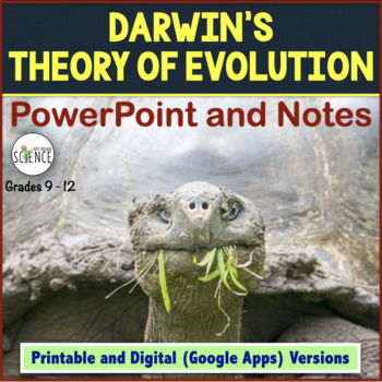 Preview of Evolution and Natural Selection PowerPoint and Notes Mechanisms of Evolution