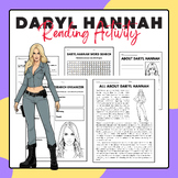 Daryl Hannah - Reading Activity Pack | Autism Acceptance M