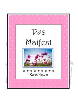 Preview of Das Maifest ~ May Day ~ Word Search ~ FREE ~