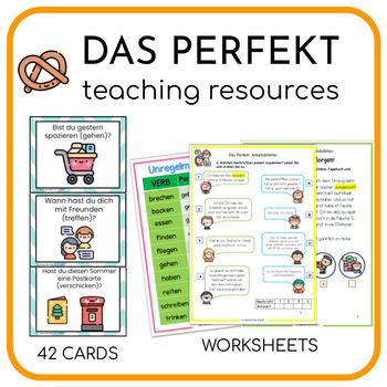 Preview of Das Perfekt - Activities to teach the perfect form in german