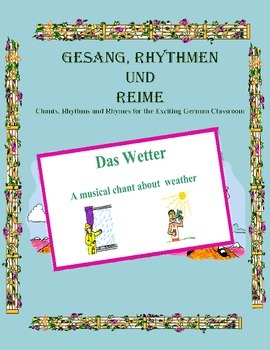 Preview of German Musical Chant About Weather - Das Wetter
