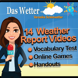 Das Wetter! German Weather Report Lesson | Videos, Handout