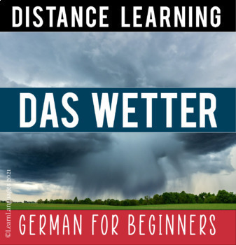 Preview of Das Wetter - The Weather for Beginners of German