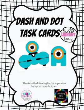 Preview of Dash and Dot Robot Task Cards