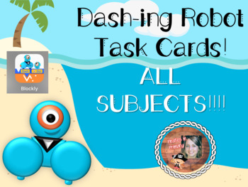 Preview of Dash-ing Robot Task Cards ALL SUBJECTS Bundle!!!