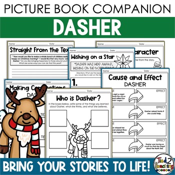 Preview of Dasher Book Companion with Book Review Pennant