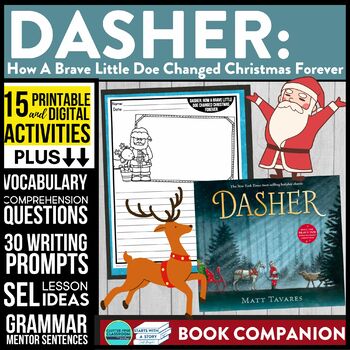 Preview of DASHER: HOW A BRAVE LITTLE DOE CHANGED CHRISTMAS FOREVER Book Companion Activity