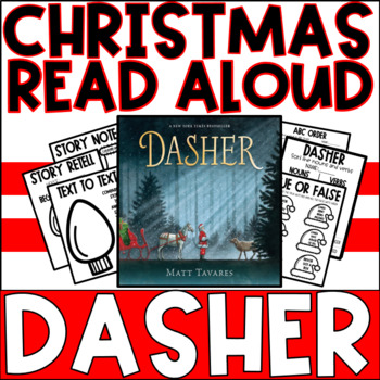 Preview of Dasher READ ALOUD | Christmas Activities | Christmas Story