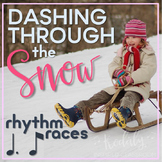 Dashing Through the Snow Rhythm Races: tam ti