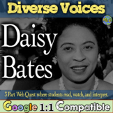 Daisy Bates Web Quest Activity | Diverse Voices Project | 