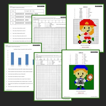 2nd grade picture and bar graph worksheets by printables and worksheets
