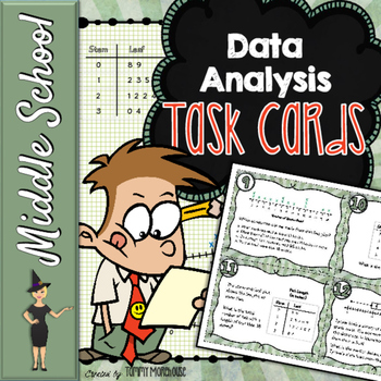 Preview of Data Analysis Task Cards