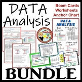 Data Analysis Bundle I Bar Graphs Dot Plots Frequency Tabl