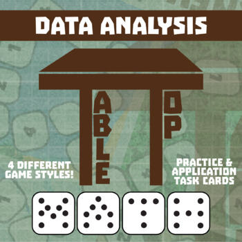 Preview of Data Analysis Game - Small Group TableTop Practice Activity