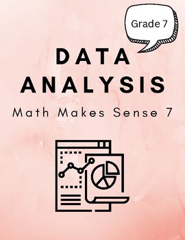 Preview of Data Analysis- Grade 7- Math Makes Sense 7