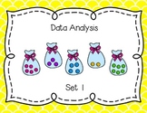 Data Analysis Math Task Cards (Kindergarten IN CC Standards)
