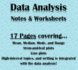 Data Analysis Unit Materials
