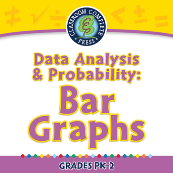 Preview of Data Analysis & Probability: Bar Graphs - NOTEBOOK Gr. PK-2