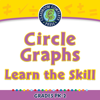 Preview of Data Analysis & Probability: Circle Graphs - Learn the Skill - NOTEBOOK Gr. PK-2