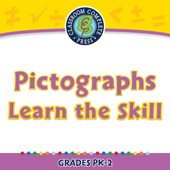 Preview of Data Analysis & Probability: Pictographs - Learn the Skill - NOTEBOOK Gr. PK-2