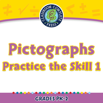 Preview of Data Analysis & Probability: Pictographs Practice the Skill 1 NOTEBOOK Gr. PK-2