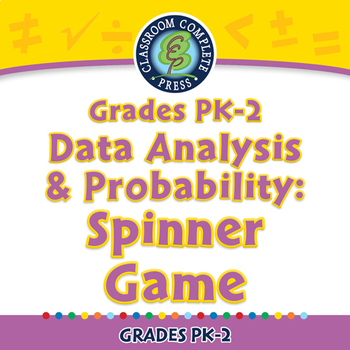 Preview of Data Analysis & Probability: Spinner Game - MAC Gr. PK-2