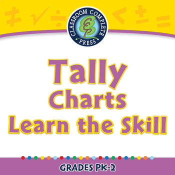 Preview of Data Analysis & Probability: Tally Charts - Learn the Skill - NOTEBOOK Gr. PK-2
