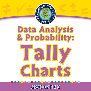 Preview of Data Analysis & Probability: Tally Charts - MAC Gr. PK-2