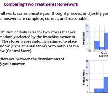 Preview of Data Analysis & Statistics Bundle (Ideal for Algebra II) Common Core High School