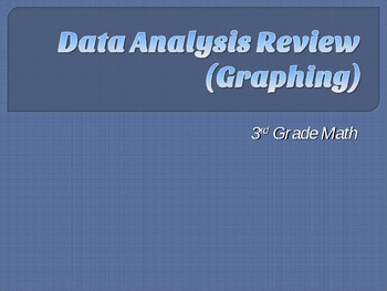 Preview of Data Analysis and Comparison Review PPT (Graphs)