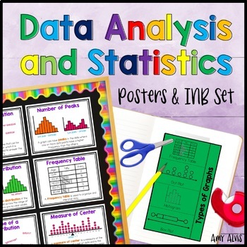 Preview of Data Analysis and Statistics Posters and Interactive Notebook INB Set