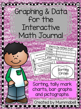 Preview of Graphing & Data for Math Interactive Notebooks