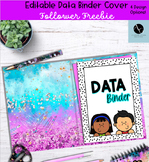 Data Binder Covers- Editable- Follower Freebie