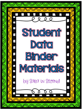 Preview of Data Binder Covers and Dividers