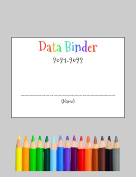 Preview of Data Binder and Goal Setting Activity Pack - Google Slides
