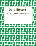 Data Binders: 7.RP - Ratios & Proportions - "I Can" Statements