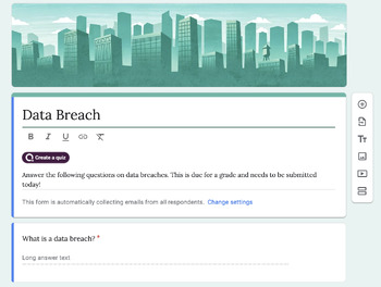 Preview of Data Breach Online Assignment