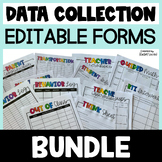 Data Collection Sheets - Teacher Data Binder - Behavior Da