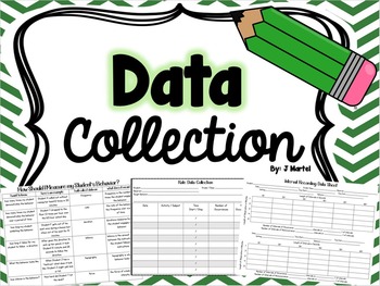 Preview of Data Collection Pack