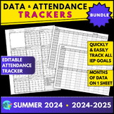 Data Collection Sheet Tracker |EDITABLE Attendance Sheet S