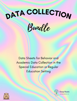 Preview of Data Collection Sheets Bundle